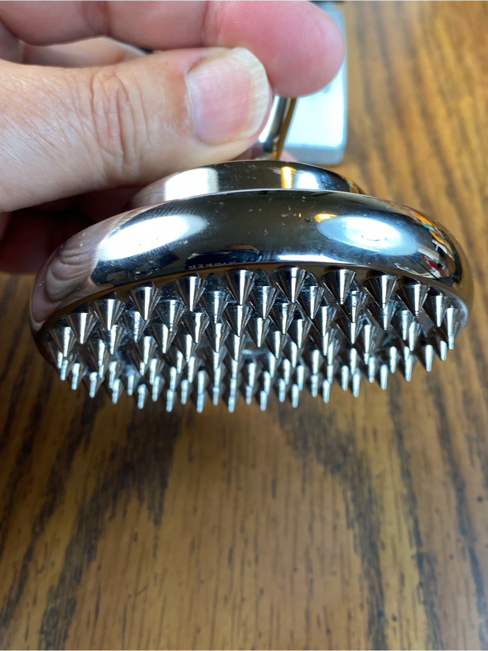 Pampered Chef Reversible Stainless Steel Meat Tenderizer Burger Patty Form - Picture 4 of 7
